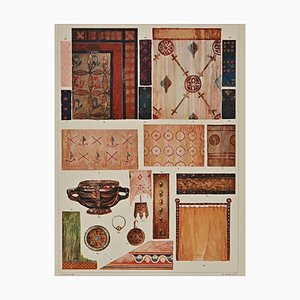 Andrea Alessio, Dekorative Motive: Byzantinische Stile, Chromolithograph