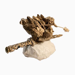 Fero Carletti, Dove, Metallic Sculpture, 2020