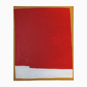 Bodasca, Red Untitled Composition, Acryl auf Leinwand