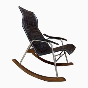 Foldable Rocking Chair by Takeshi Nil, 1970s