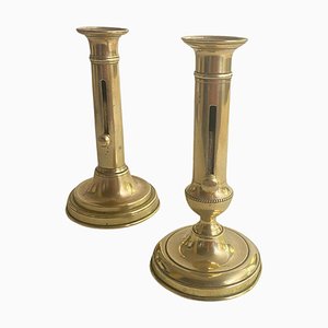 Candélabres en Bronze Doré, 19ème Siècle, France, Set de 2