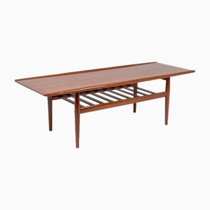 GJ106 Coffee Table in Teak by Grete Jalk for Glostrup, 1960s