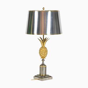 Lamp in Gilded Bronze and Sheet Metal from Maison Charles, 1970s