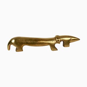 Mid-Century Dachshund Bottle Opener from Walter Bosse, 1955