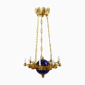 Antique Hanging Lamp in Empire Style, 1800s