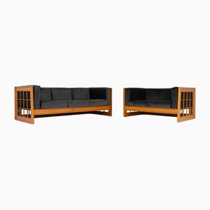 Set of Fox Hunting Series Sofas from Linea Arredo, 1970s
