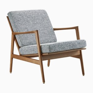 Stefan Lounge Chair in Dark Wood, 2023
