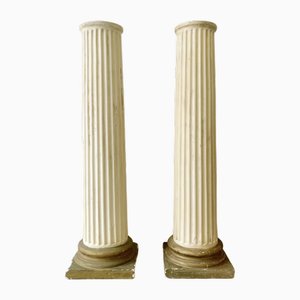 Pedestal Plinth Columns, Set of 2