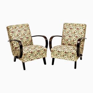 Fauteuils Vintage par Jindrich Halabala, Set de 2