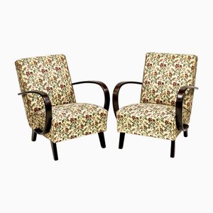 Set of Vintage Armchairs by Jindrich Halabala
