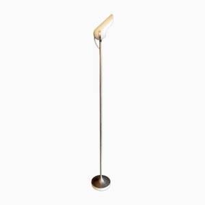 Metal and Marble Floor Lamp, Italy, 1960s