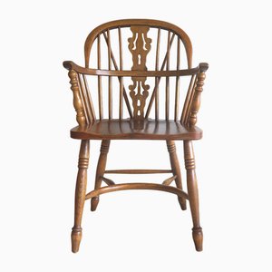 Mid-Century Oak Windsor Chair