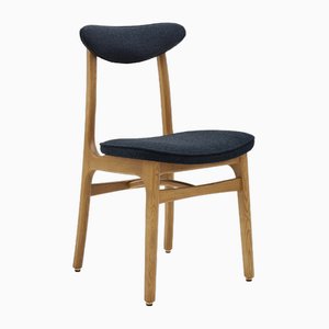 200-190 Chair Boucle Indigo Natural Wood, 2023