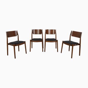 Mid-Century Danish Dining Chairs, 1960s, Set of 4