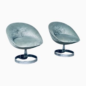 Set of Space Age Sphere Pod Lounge Chairs, France, 1960s