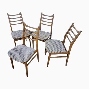 Mid-Century German Dining Chairs, Set of 4