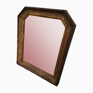 Miroir Antique avec Cadre en Bois