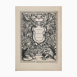 Thomas Landseer, Composición con monos, Grabado del siglo XIX