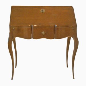 Vintage French Desk with Folding Top, 1950s