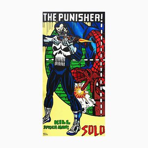 Solo, The Punisher, Tecnica mista su tela, 2017