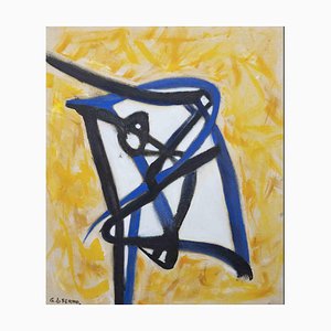Giorgio Lo Fermo, Abstrakter Ausdruck, Öl auf Leinwand, 2020er