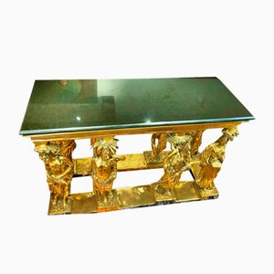 Antique Bronze Center Table
