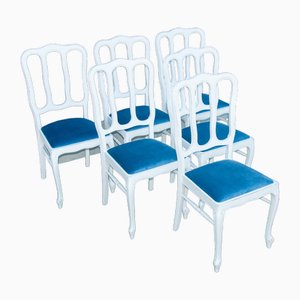 Chaises, Europe du Nord, 1920s, Set de 6