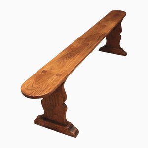 French Cherry Wood Bench
