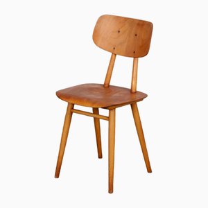 Wooden Chair from Ton, 1960s