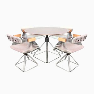 Mobilier de Salle à Manger Delta par Rudi Verelst pour Novalux, 1974, Set de 5