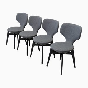 Sedie con rotazione a U di Roche Bobois, set di 4