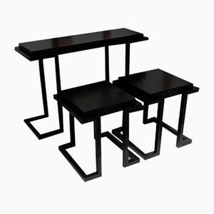 Wrap Console and Side Tables from Eco Trading, Set of 3