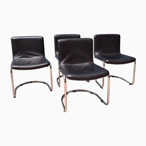Lens Chairs by Giovanni Offers for Saporiti, 1968, Set of 4