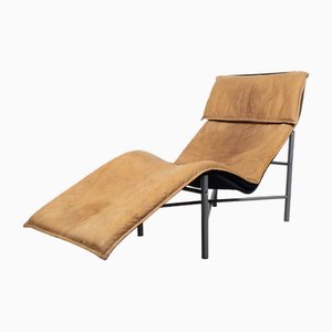 Skye Leather Lounge Chair by Tord Björklund for Ikea, 1980s