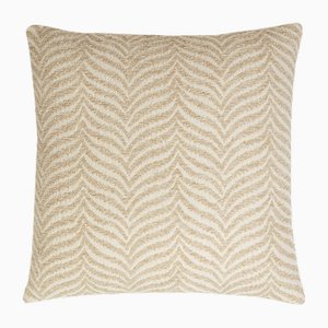 Zebra Ivory Cushion from Lo Decor
