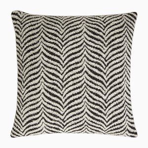 Zebra Black Cushion from Lo Decor