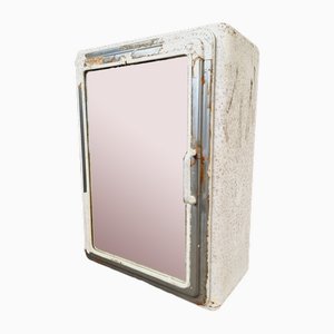 Medicine Cabinet in Iron with Mirror, 1960s