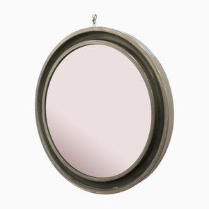 Narcisio Mirror in Brass by Sergio Mazza for Artemide, Italy, 1960s