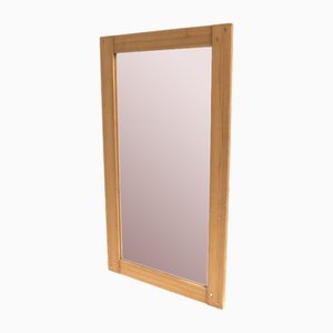 Miroir Fröseke Scandinave avec Cadre en Pin de Nybrofabriken, Suède, 1960s