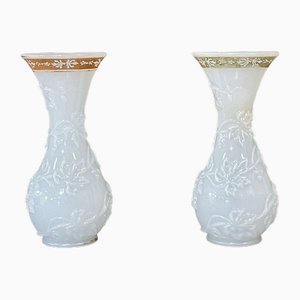 Vases en Opalin, Début du 20ème Siècle, Set de 2