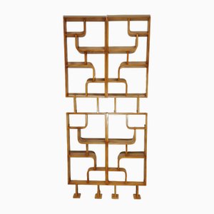 Room Dividers by Ludvik Volak for Drevopodnik Holesov, 1950s, Set of 2