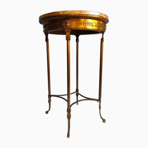 Louis XVI Auxiliar Table with Marble Top