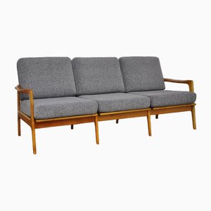 Canapé Style Scandinave en Merisier, 1960s