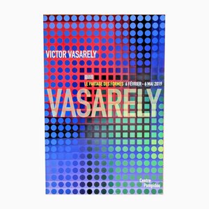 Victor Vasarely, Pariser Ausstellungsplakat, 2019, Druck