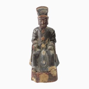 Chinese Figure of Learned Man, 17th or 18th Century