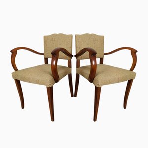Vintage Bridge Chairs, 1940s, Set of 2