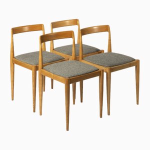 Dining Chairs from Drevotvar, Former Czechoslovakia, 1960s, Set of 4