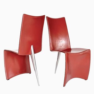 Ed Archer Chairs by Philippe Starck for Driade, 1986, Set of 2