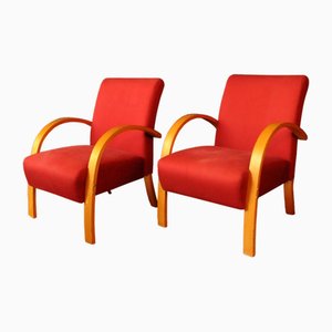 Fauteuils Mid-Century Modernes, Danemark, 1970s, Set de 2