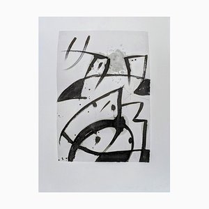 Joan Miro, Frau, Vogel, Stern, Lithographie, 1977